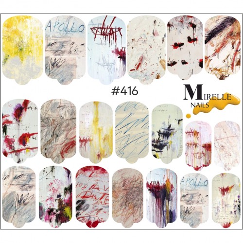 MIRELLE Термонаклейка № 416