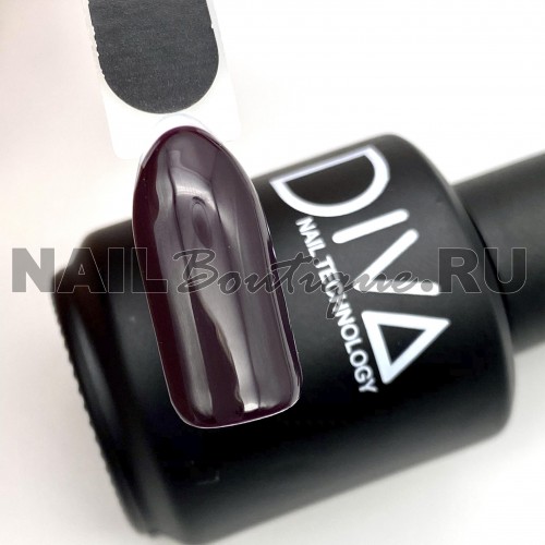 Цветной гель-лак для ногтей фиолетовый DIVA №036 (старая палитра), 15 мл