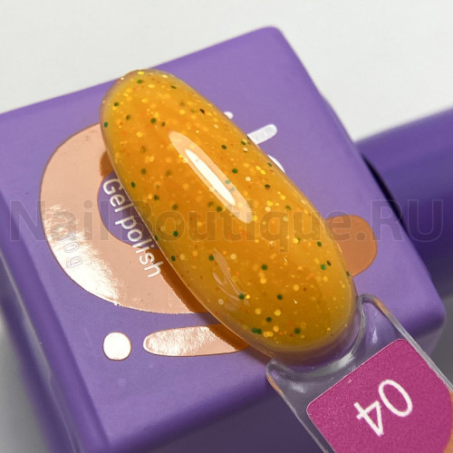 Цветной гель-лак для ногтей Joo-Joo Slime №04, 10 мл