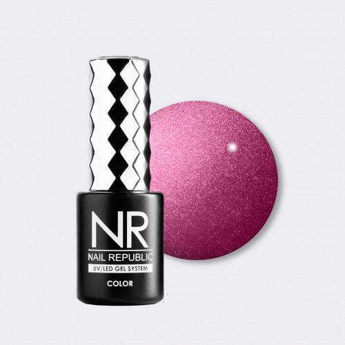 Nail Republic NR Гель-лак 123 Premium Silk Cats, 10 мл