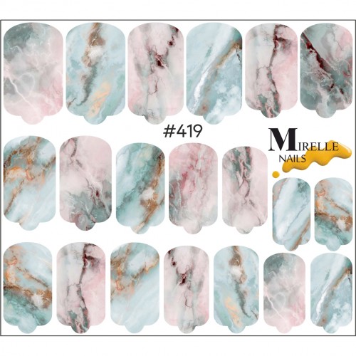 MIRELLE Термонаклейка № 419
