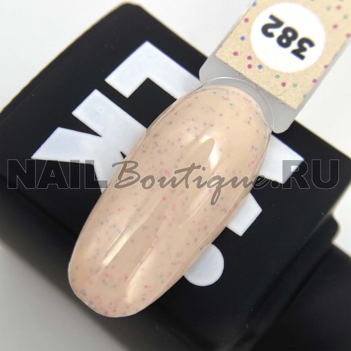 Цветной гель-лак для ногтей MiLK Smoothie №382 Apricot Chia, 9 мл