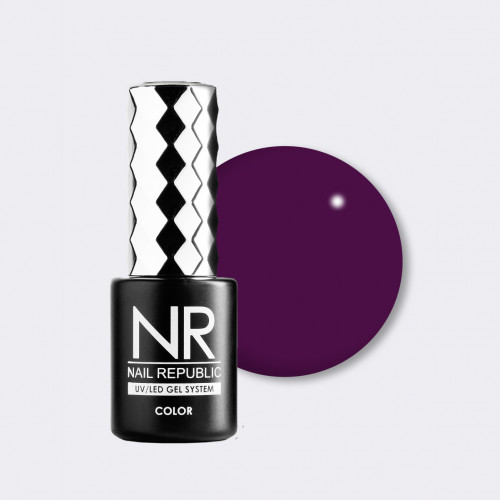 Nail Republic NR Гель-лак №159 Cherry Lady, 10 мл