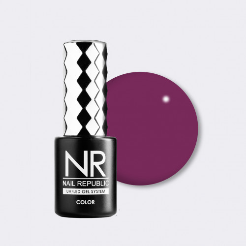 Nail Republic NR Гель-лак №160 Cherry Lady, 10 мл