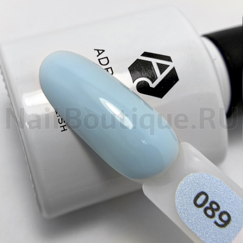 Цветной гель-лак для ногтей AdriCoco №089 Светло-голубой, 8мл