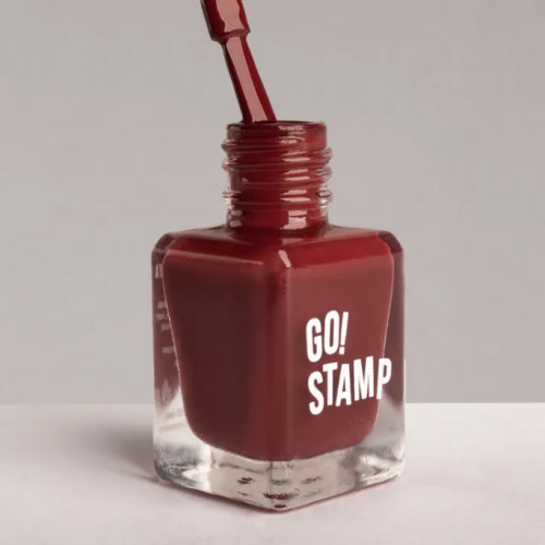 Go Stamp Лак для стемпинга №103 Bordeaux, 6 мл