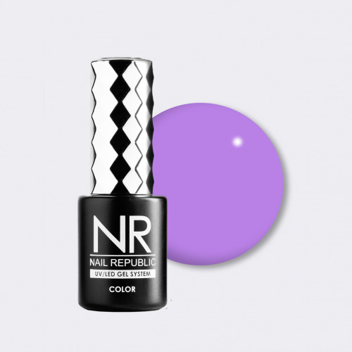Nail Republic NR Гель-лак №161 Lilac, 10 мл