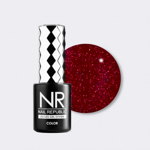 Nail Republic NR Гель-лак №434 Passion, 10 мл