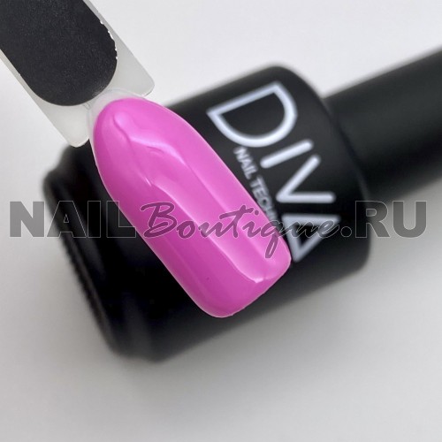 Цветной гель-лак для ногтей розовый DIVA №217 (старая палитра), 15 мл