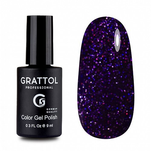 Grattol гель-лак фиолетовый Diamond 05, 9 мл