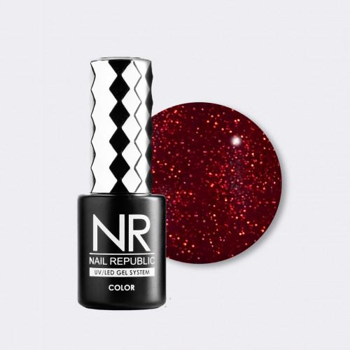 Nail Republic NR Гель-лак №435 Passion, 10 мл