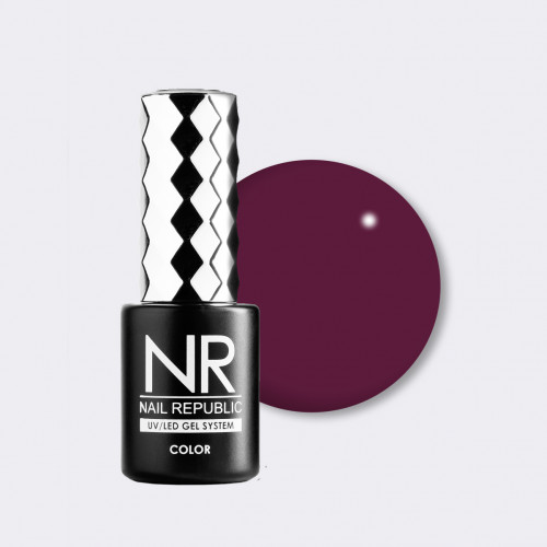 Nail Republic NR Гель-лак №167 Cherry Lady, 10 мл