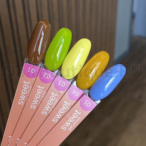 Цветной гель-лак для ногтей Joo-Joo Sweet №01, 10 мл