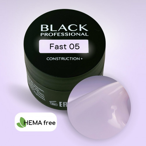 Гель конструирующий для ногтей Black Gel Construction Fast №05, 30 мл