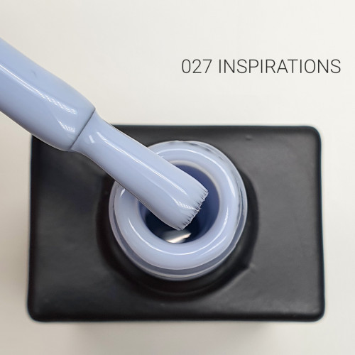 Цветной гель-лак для ногтей Black №027 Inspirations, 12 мл