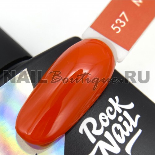 Цветной гель-лак для ногтей RockNail Trends №537 Made in China, 10 мл