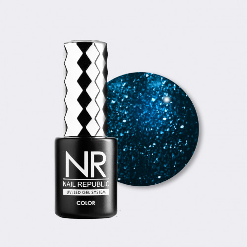 Nail Republic NR Гель-лак №458 Aquamarine, 10 мл
