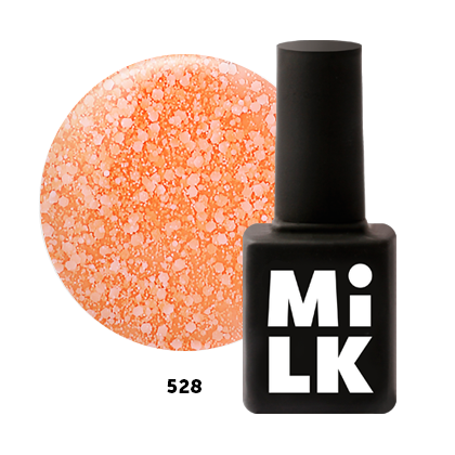 Цветной гель-лак для ногтей MiLK Soda №528 Sour Peach, 9 мл