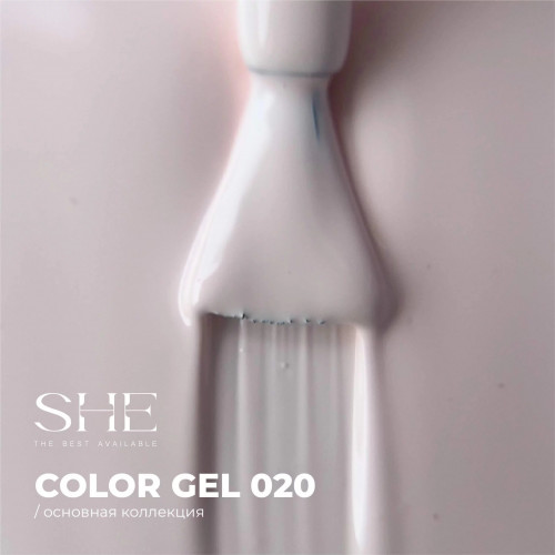 Цветной гель-лак SHE №020, 10 мл