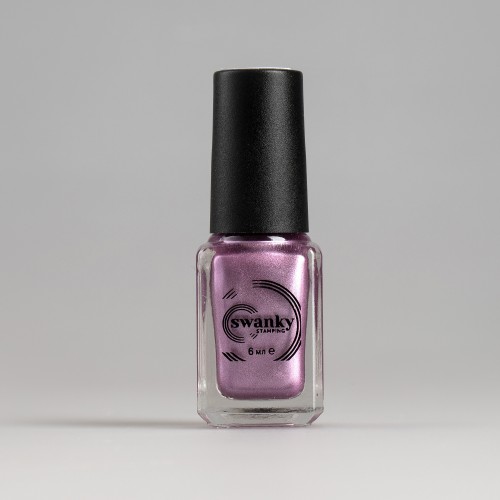 Swanky Stamping Лак для стемпинга M124 - лавандово-розовый, 6 мл