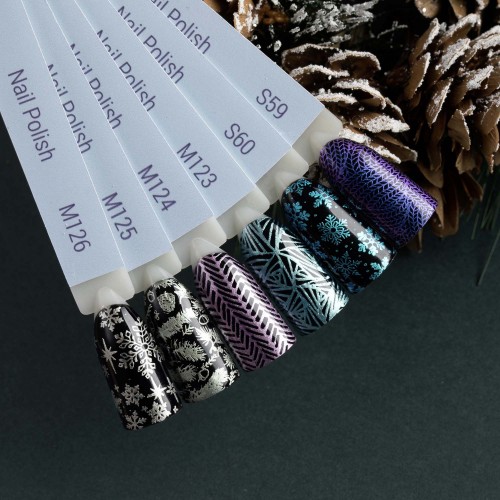 Swanky Stamping Лак для стемпинга M124 - лавандово-розовый, 6 мл