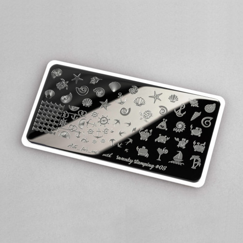 Пластина для стемпинга Swanky Stamping Arti for you with Swanky Stamping №08
