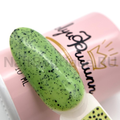 Цветной гель-лак для ногтей зеленый Луи Филипп Chia №16, 10 мл