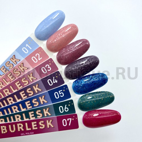 Цветной гель-лак для ногтей Луи Филипп Burlesk №06, 10 мл
