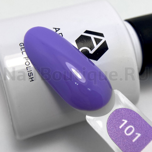 Цветной гель-лак для ногтей AdriCoco №101 Насыщенный фиалковый, 8 мл