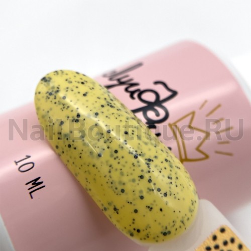 Цветной гель-лак для ногтей желтый Луи Филипп Chia №18, 10 мл