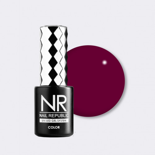 Nail Republic NR Гель-лак №201 Perfect Red, 10 мл