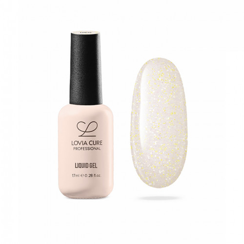 Жидкий полигель Lovia Cure Liquid Gel №11 Wedding Vibe Dress, 17 мл