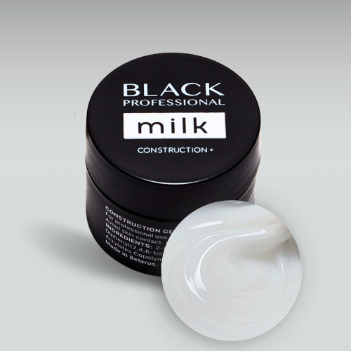Black Гель конструирующий Construction Milk, 30 мл