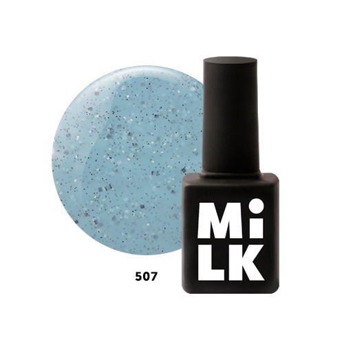 Цветной гель-лак для ногтей голубой MiLK Gelato №507 Silcilian Mint, 9 мл