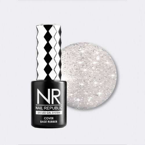 Nail Republic NR Base Камуфлирующая №160 Wedding с шиммером, 10 мл