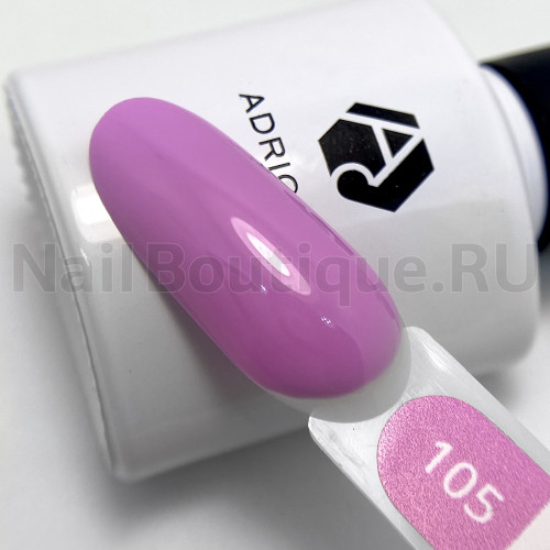 Цветной гель-лак для ногтей AdriCoco №105 Розовая орхидея, 8 мл