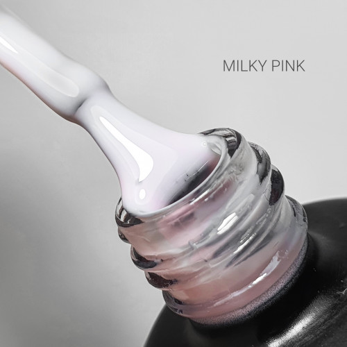 Ликвид-гель для ногтей Black Liquid Gel Milky Pink, 15 мл
