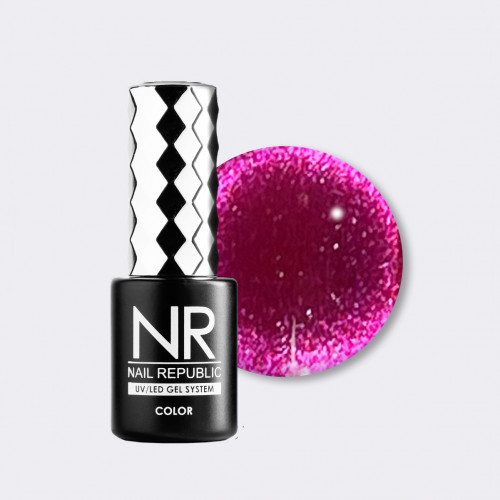 Nail Republic NR Гель-лак 92 Northern Lights Cats, 10 мл