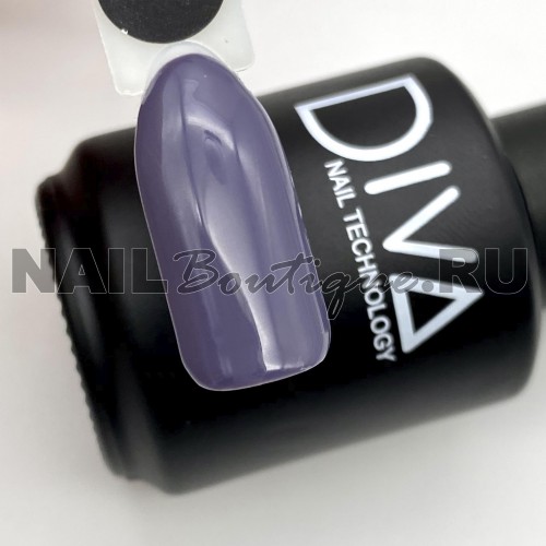 Цветной гель-лак для ногтей фиолетовый DIVA 059 15 мл