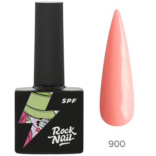 Цветной гель-лак для ногтей RockNail SPF №900 Freckle Babe, 10 мл