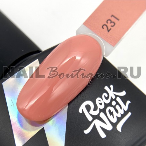 Цветной гель-лак для ногтей RockNail Pop Punk №231 Panic, 10 мл