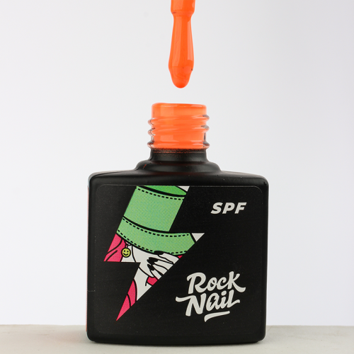 Цветной гель-лак для ногтей RockNail SPF №902 Sunset FM, 10 мл